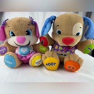Vtech Bears Interactive Learning Plush Toy Set of 2